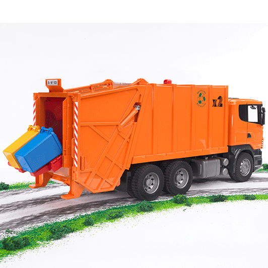 Bruder 03560 Šiukšliavežis Scania R-Serijos