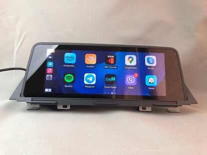 BMW 5 Series F10 F11 NBT 2013 - 2018 G30 Look Android Auto Apple Carplay Display