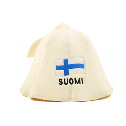 Sauna Hat ‘Suomi’, 100% Wool
