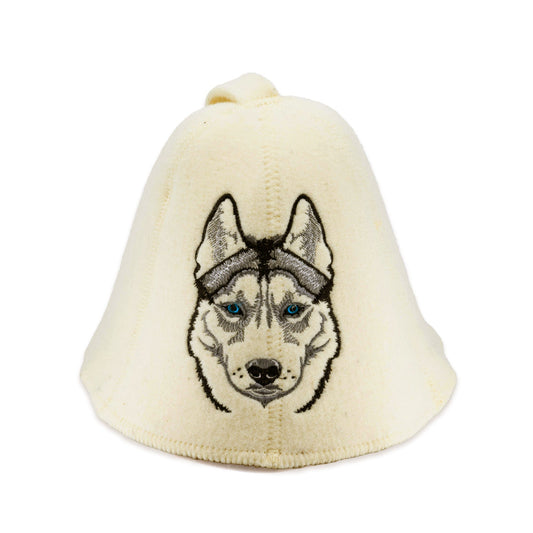 Sauna Hat ‘Husky’ 100% Wool