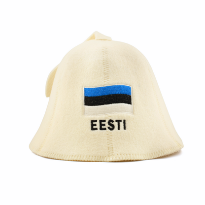 Sauna Hat ‘Eesti’, 100% Wool