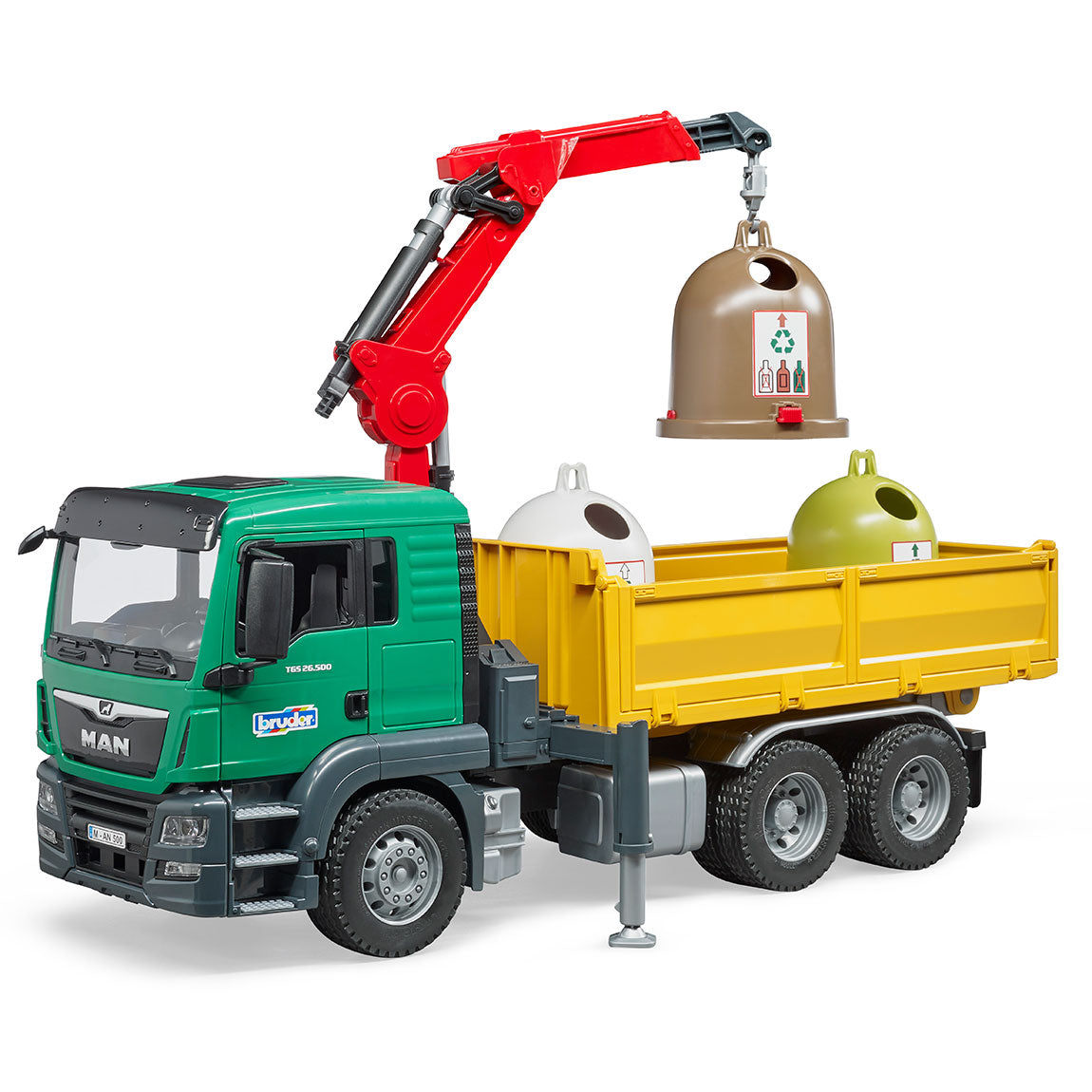 Sunkvežimis su perdirbimo konteineriais Br-03753