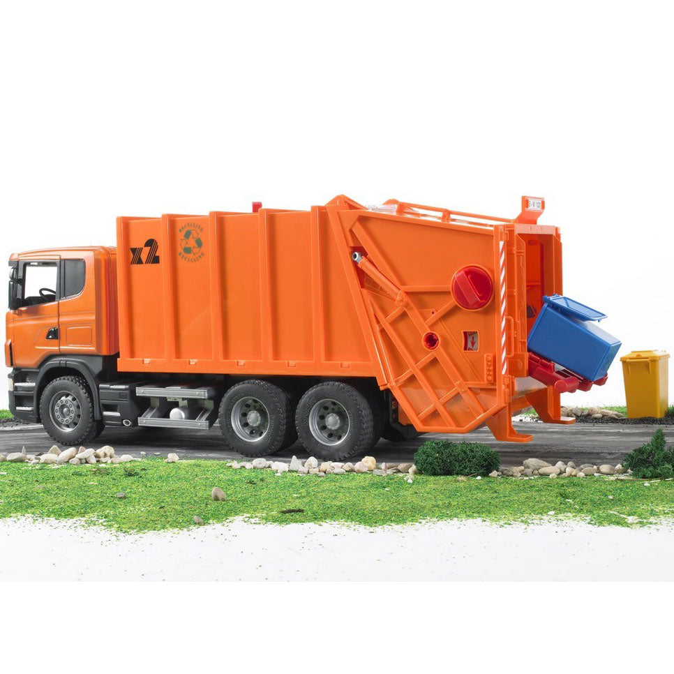Bruder 03560 Šiukšliavežis Scania R-Serijos