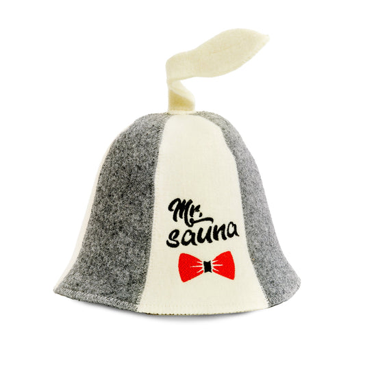Sauna Hat ‘Mr. Sauna’, 100% Wool