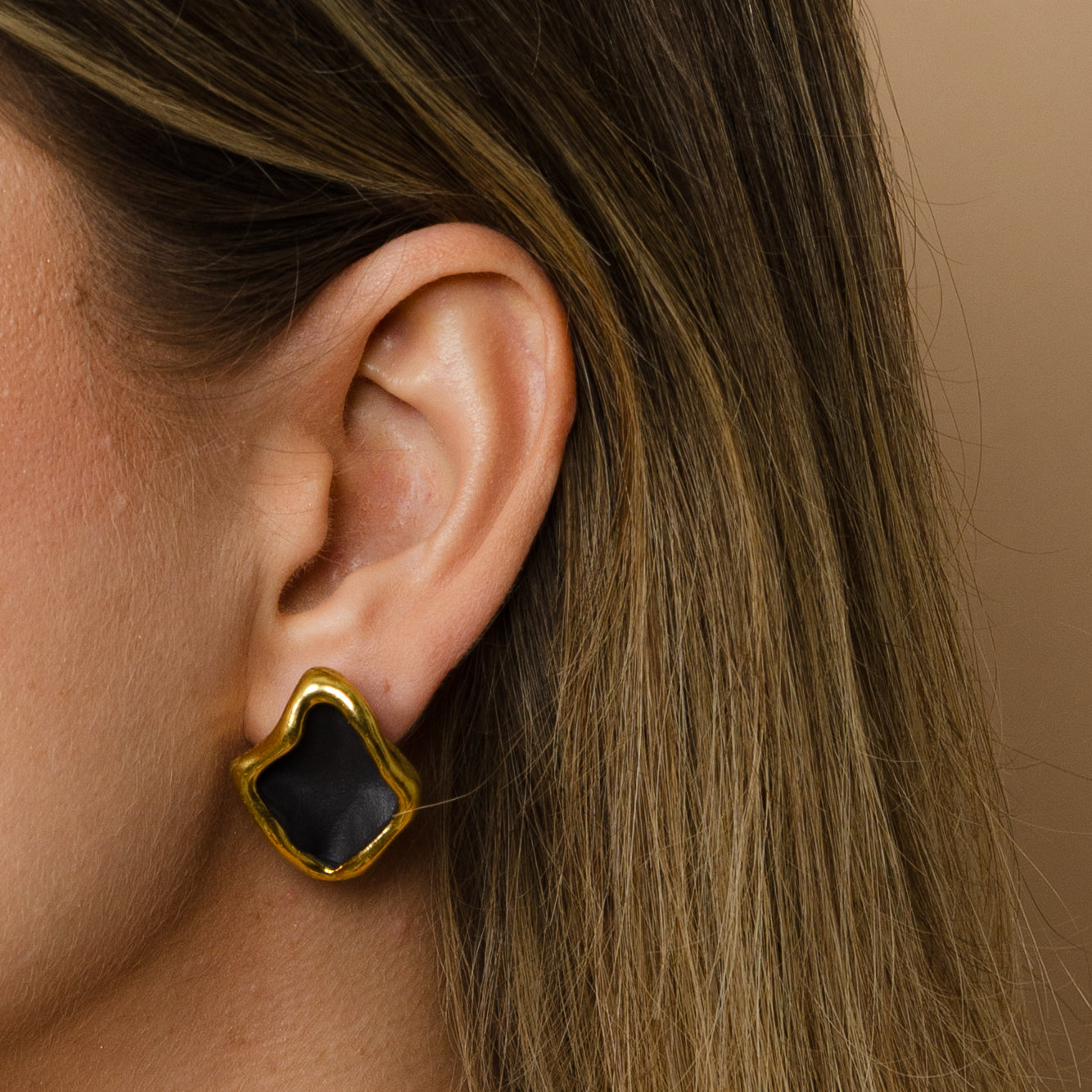 "Audrey" porcelain earrings