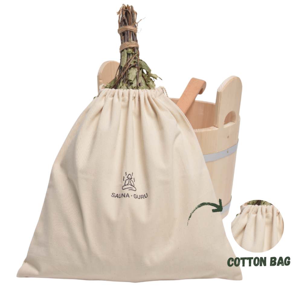 Oak Branch Bath Whisk for Traditional Sauna