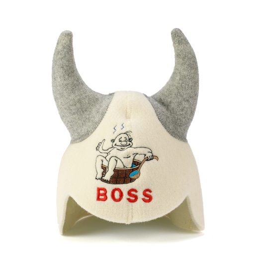 Sauna Hat ‘Boss’ 100% Wool