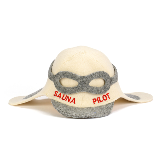 Sauna Hat ‘Sauna Pilot’ 100% Wool