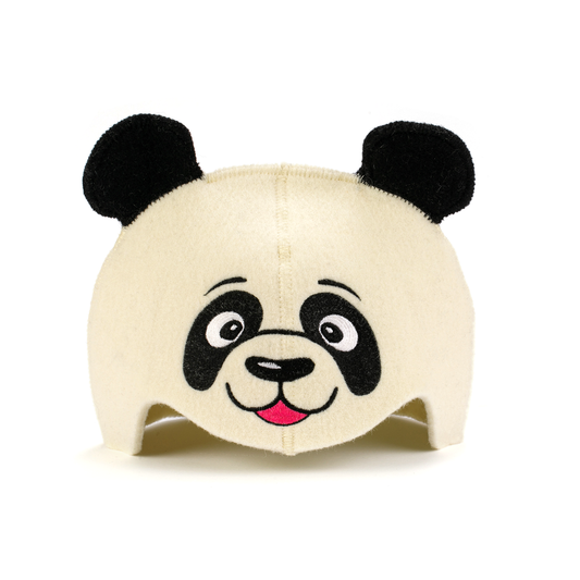 Sauna Hat ‘Panda’ 100% Wool
