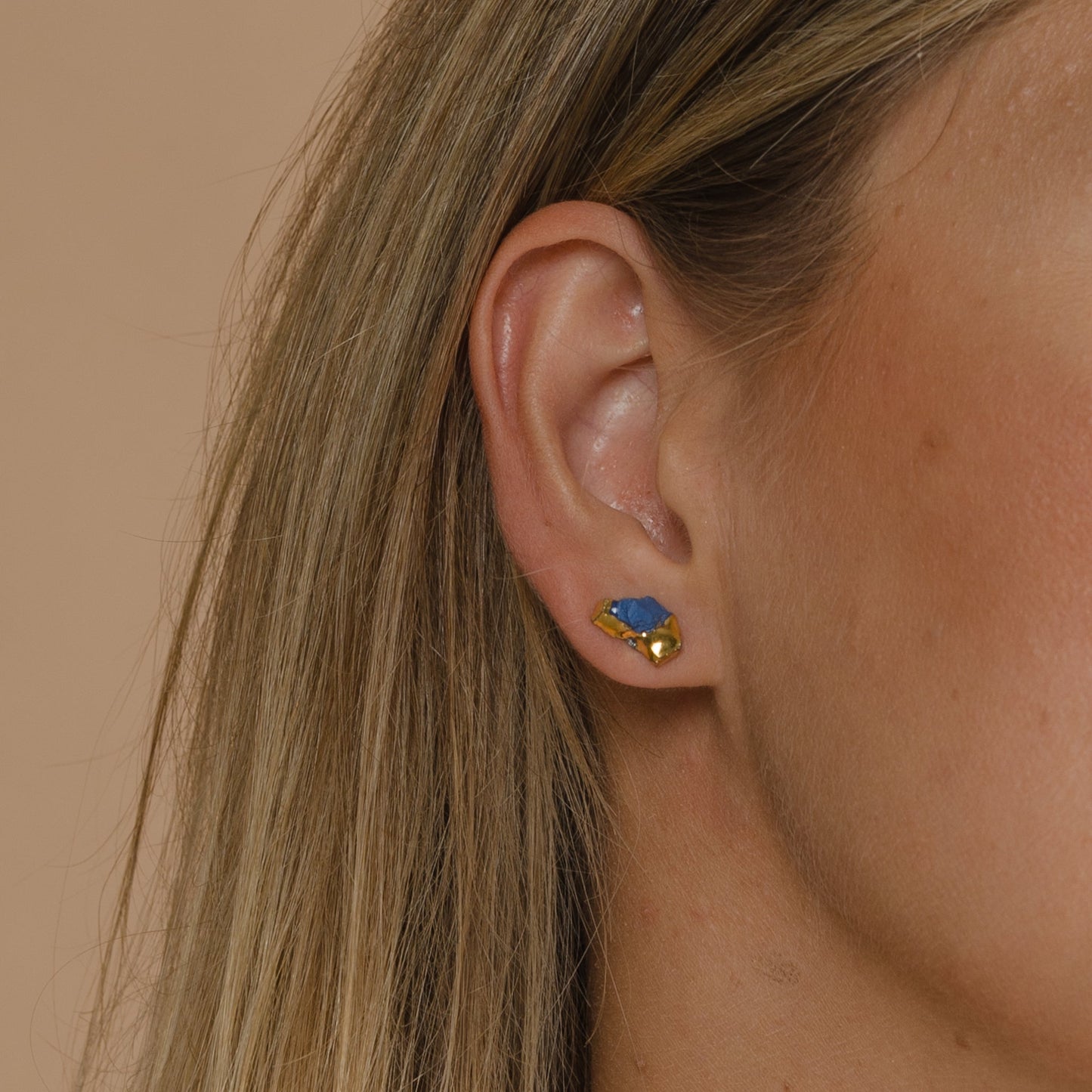 "Eline" ooak porcelain earrings