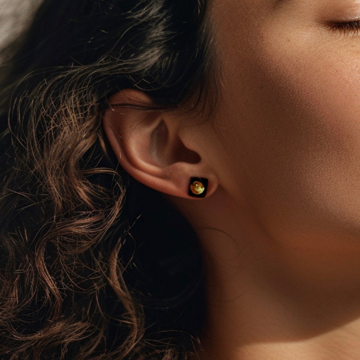 "Ahava" porcelain earrings