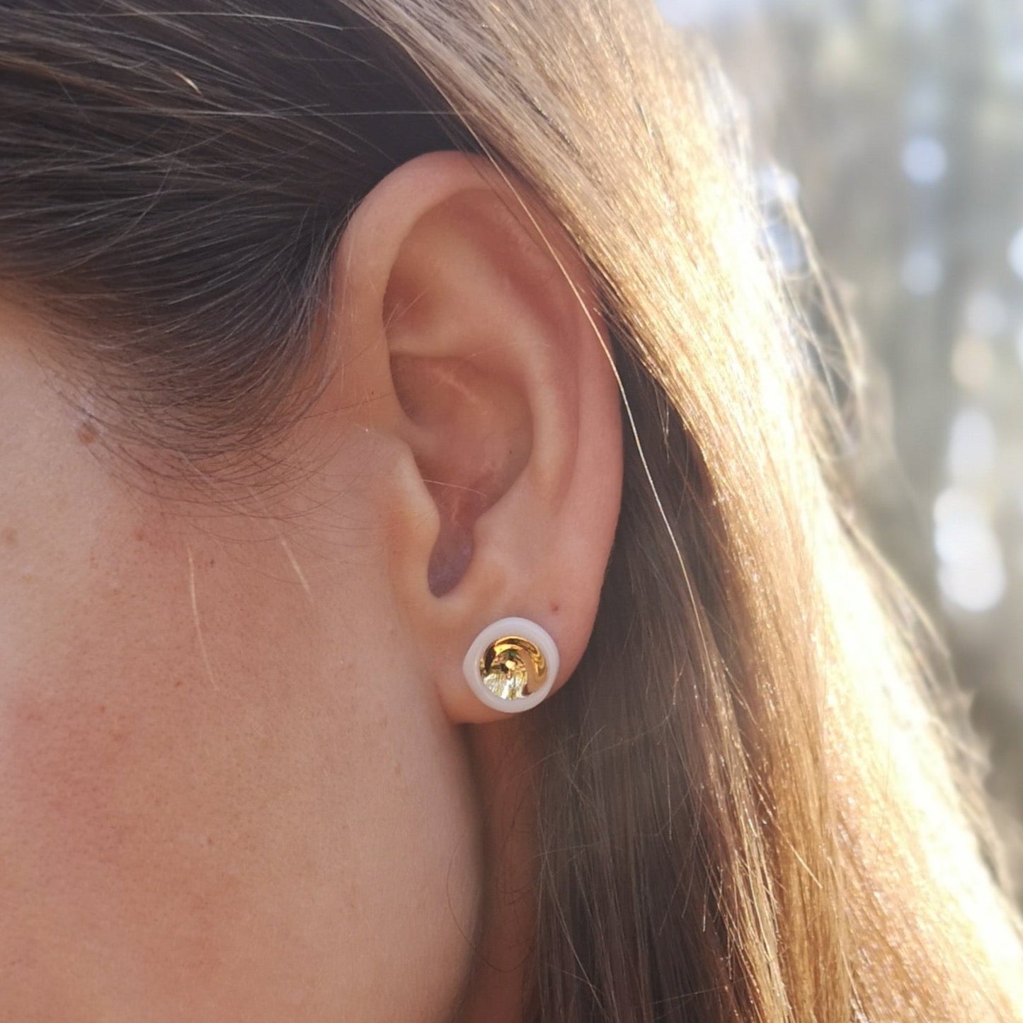 "ALIANA" porcelain earrings