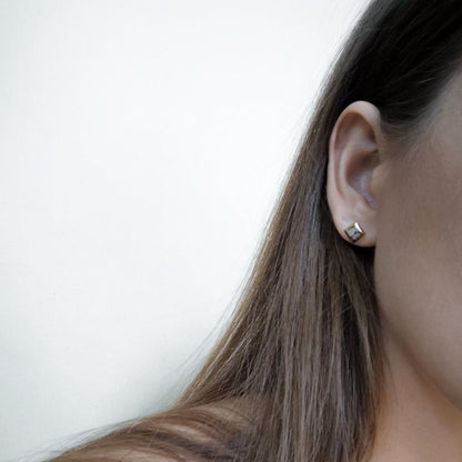 "Alexi" porcelain earrings