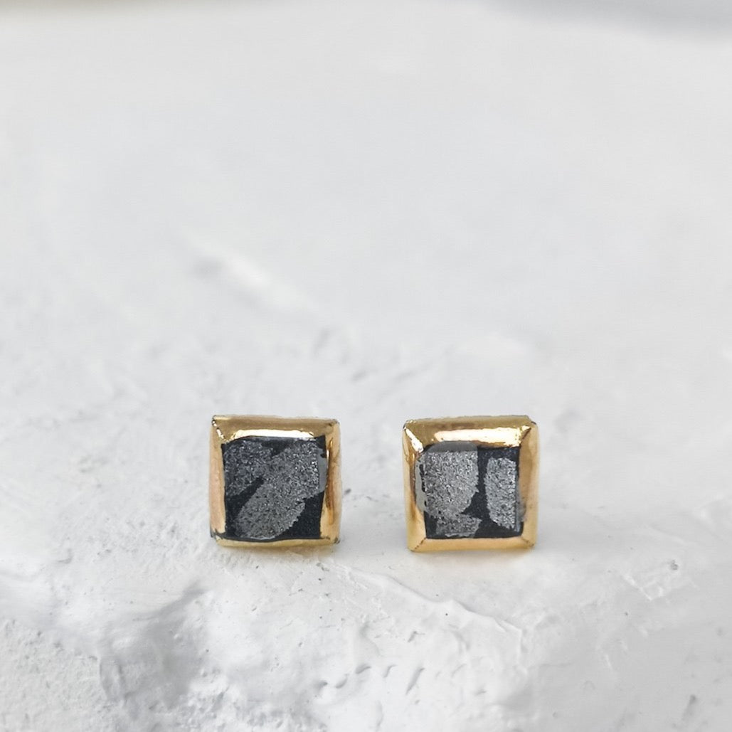 "Alexi" porcelain earrings