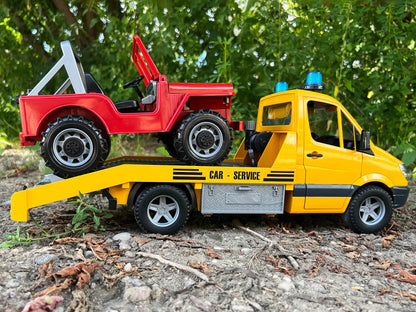 Bruder 02535 Tralas su visureigiu MB Sprinter