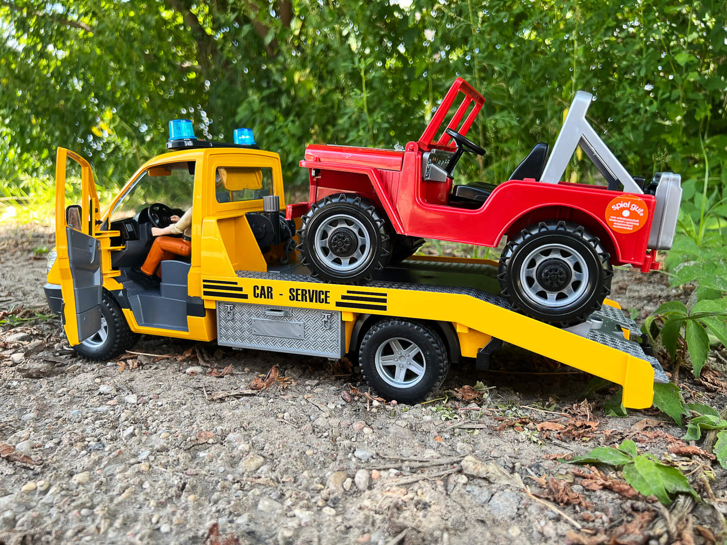 Bruder 02535 Tralas su visureigiu MB Sprinter