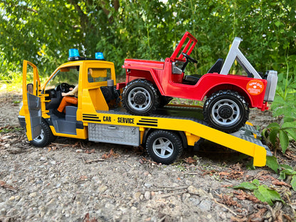 Bruder 02535 Tralas su visureigiu MB Sprinter