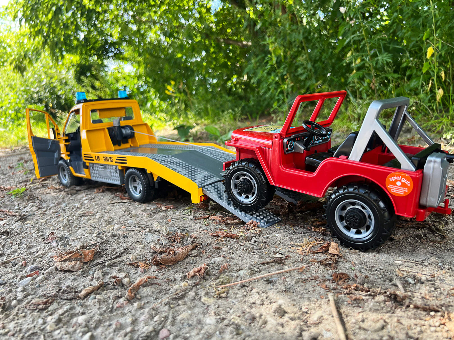 Bruder 02535 Tralas su visureigiu MB Sprinter