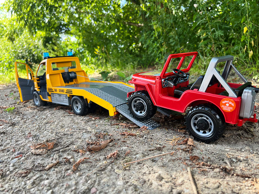 Bruder 02535 Tralas su visureigiu MB Sprinter