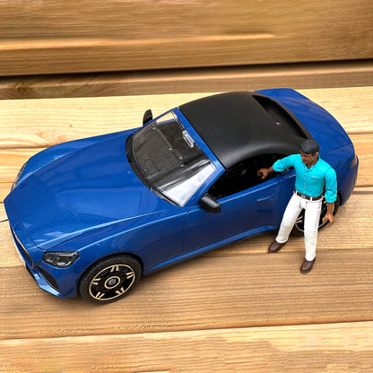 Bruder  03481 Melynas sportinis automobilis