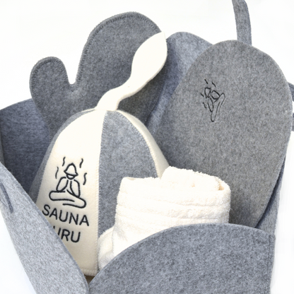 Handmade Sauna Wool Felt Seat Pad