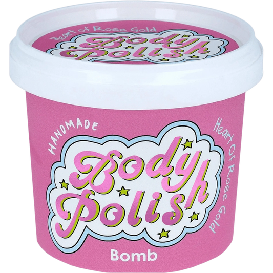 Kūno šveitiklis "Rožinio Aukso Širdis" 375g.