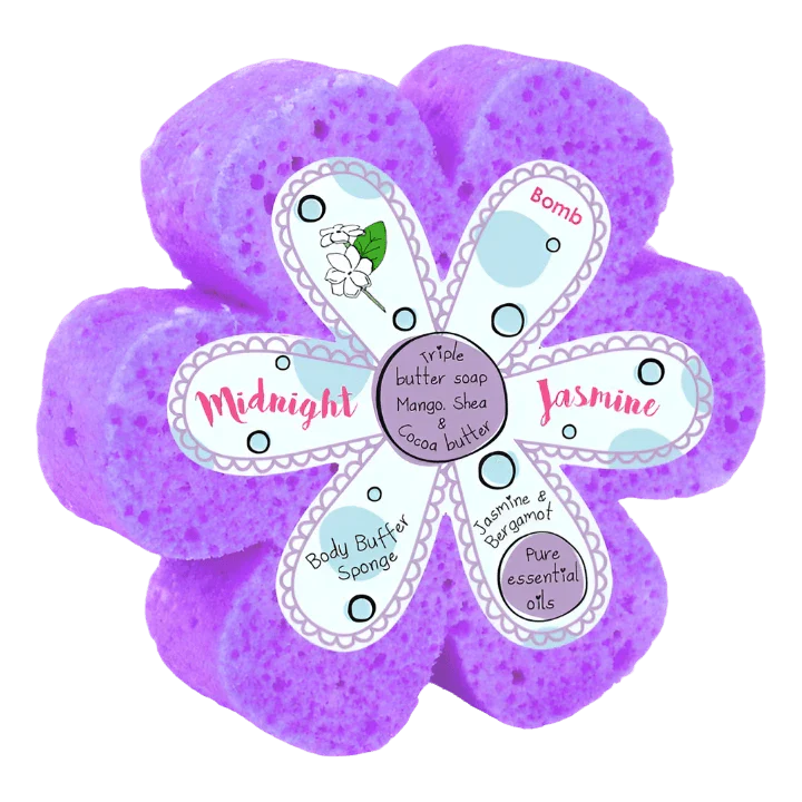 Kūno Šveitimo Dušo Kempinė " Vidurnakčio Jazminas"