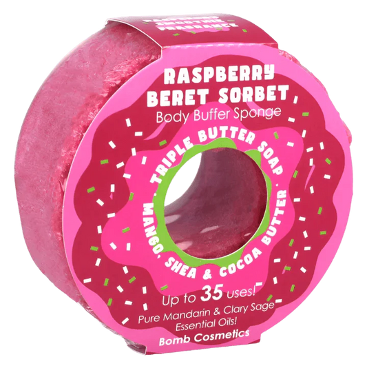 Kūno Šveitimo Kempinė "Avietinė Beretė"