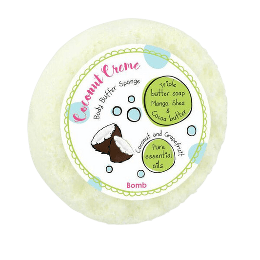 Kūno Šveitimo Muilo Kempinė "Kokosų Kremas"