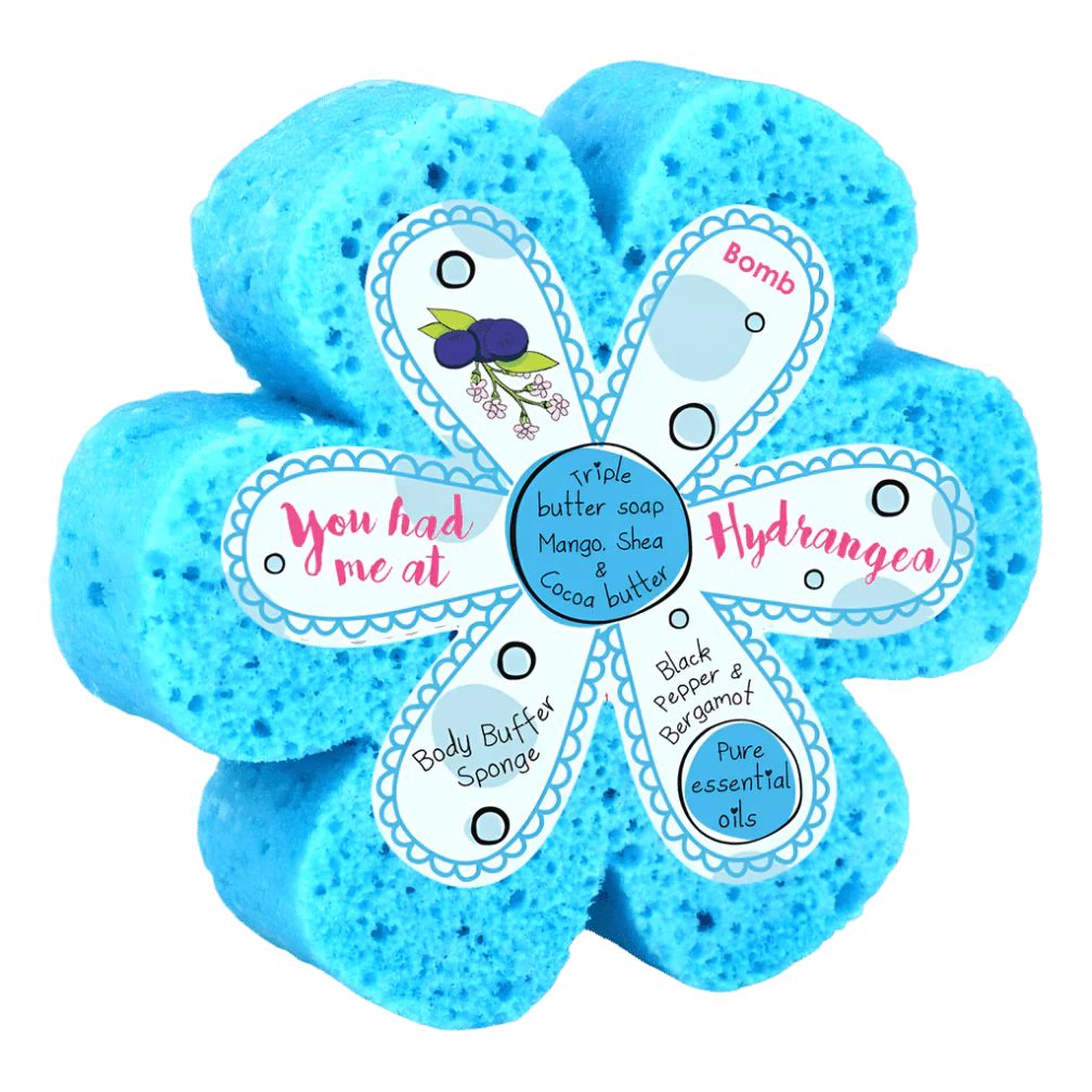 Kūno Šveitimo Muilo Kempinė "You Had Me At Hydangea"