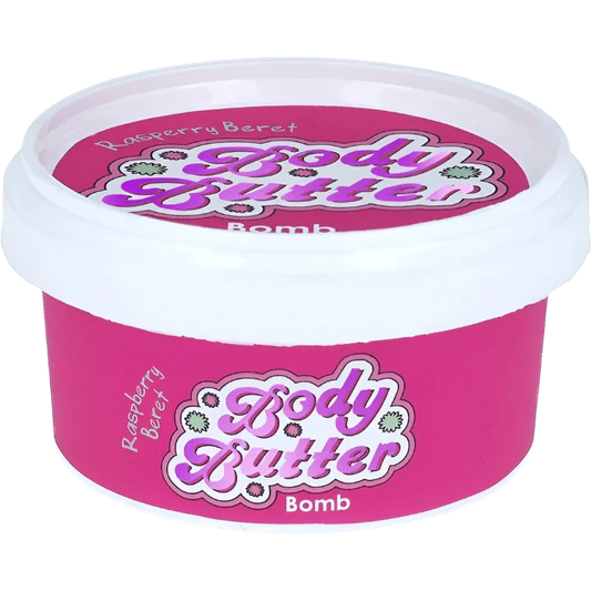 Kūno Šviestas su Blizgučiais "Aviečių Kepuraitė" 200ml