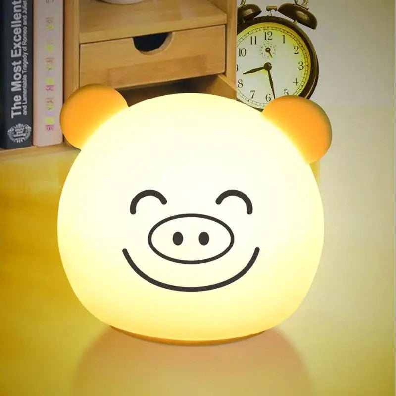 Paršelio Naktinė Lemputė - Mielas Gyvūnėlis LED Vaikams