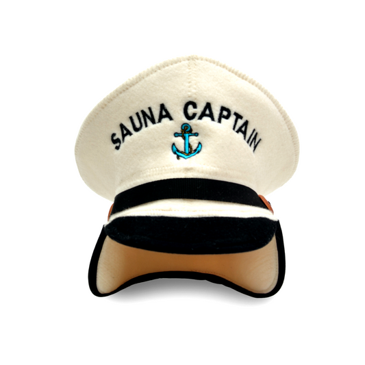 Sauna Hat ‘Sauna Captain’ 100% Wool