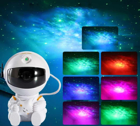 Projektorius Astronautas laikantis žvaigždę