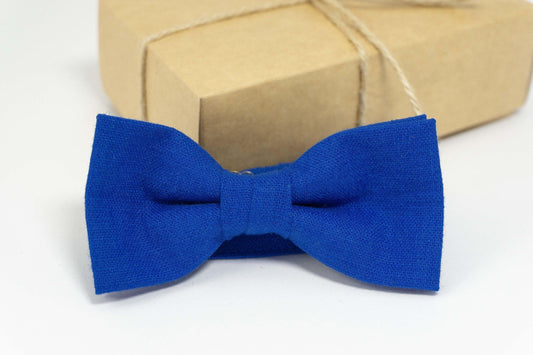 Royal blue bow tie | Royal blue mens wedding bow ties