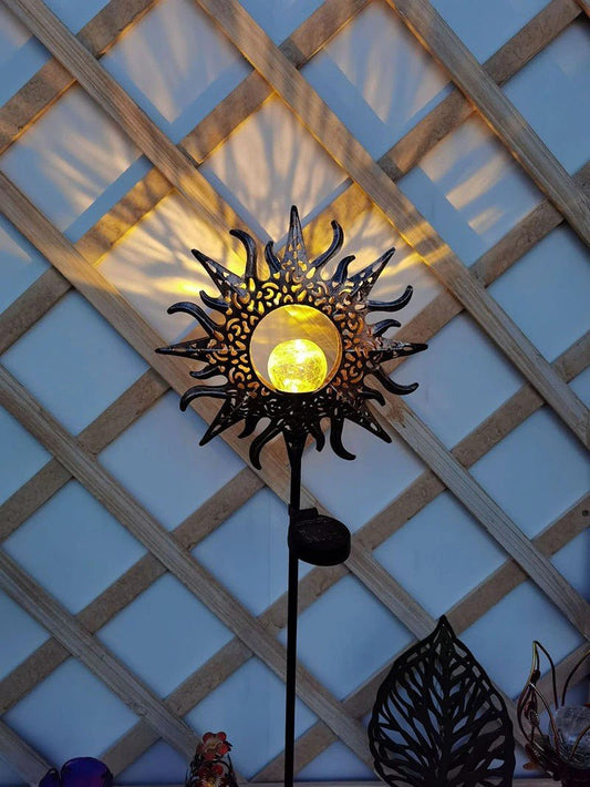 Metalinė Saulė Šviestuvas