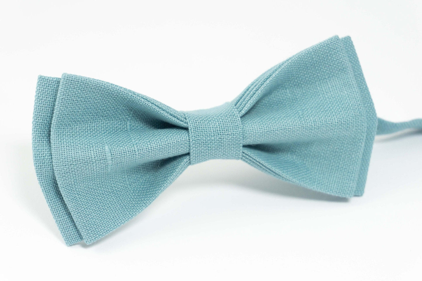 Sea blue ties for weddings | Sea blue bow ties for men
