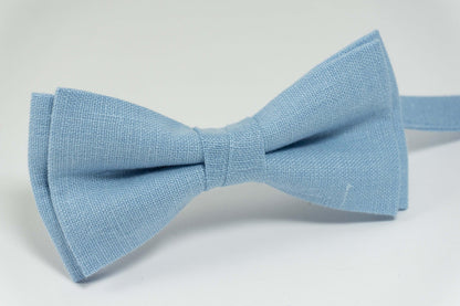 Sky blue bow tie | Sky blue color bow tie