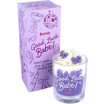 Žvakė – Good Luck Babe! Piped Candle