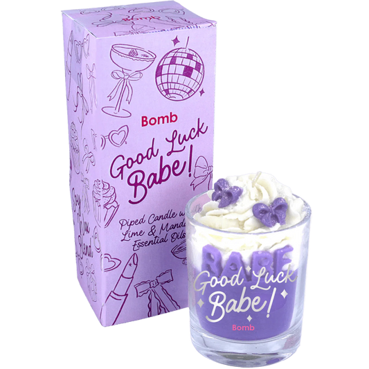 Žvakė – Good Luck Babe! Piped Candle